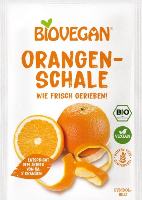 SKÓRKA POMARAŃCZY MIX BEZGLUTENOWA BIO 9 g - BIOVEGAN BIOVEGAN (dodatki do wypieków, drożdże)