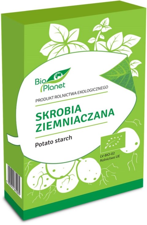 SKROBIA ZIEMNIACZANA BIO 500 g - BIO PLANET BIO PLANET - seria MĄKI I SKROBIE