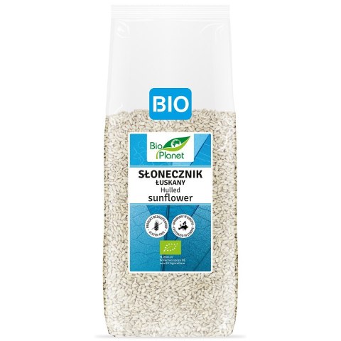 SŁONECZNIK ŁUSKANY BEZGLUTENOWY BIO 250 g - BIO PLANET BIO PLANET - seria NIEBIESKA (ryże, kasze, ziarna)