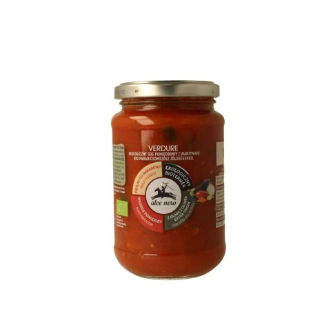 SOS POMIDOROWY Z WARZYWAMI (VERDURE) BIO 350 g - ALCE NERO ALCE NERO (włoskie produkty)