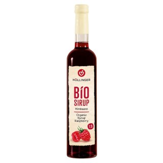 SYROP MALINOWY BIO 500 ml - HOLLINGER HOLLINGER (soki, nektary, napoje, syropy)