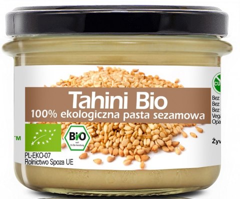 TAHINI (PASTA SEZAMOWA) BIO 180 g - BIOFOOD BIOFOOD (soki, przetwory, octy, olej kokosowy)