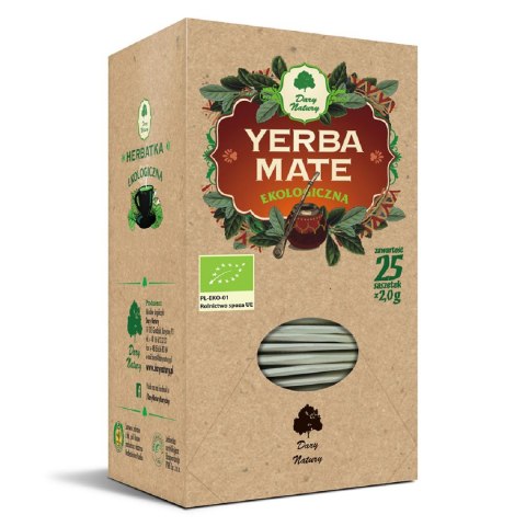 YERBA MATE BIO (25 x 2 g) 50 g - DARY NATURY DARY NATURY - herbatki