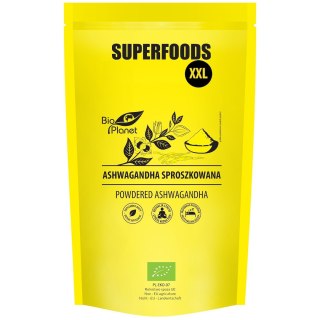 ASHWAGANDHA SPROSZKOWANA BIO 500 g - BIO PLANET SUPERFOODS BIO PLANET - seria SUPERFOODS