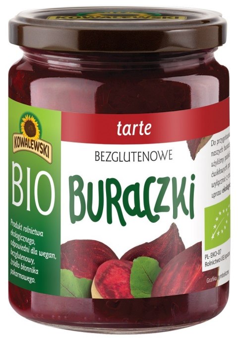 BURACZKI TARTE BEZGLUTENOWE BIO 480 g - KOWALEWSKI KOWALEWSKI (przetwory warzywne, dania gotowe)