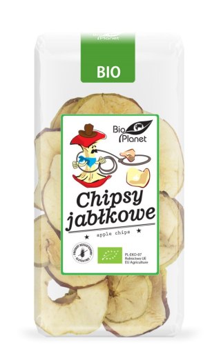 CHIPSY JABŁKOWE BEZGLUTENOWE BIO 30 g - BIO PLANET BIO PLANET - seria PRZEKĄSKI