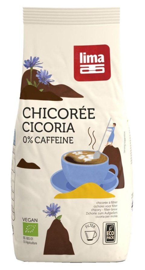 CYKORIA DO ZAPARZANIA BIO 250 g - LIMA LIMA (sosy sojowe, kawy zbożowe)