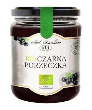 CZARNA PORZECZKA 80 % BIO 260 g - SAD DANKÓW SAD DANKÓW (przetwory owocowe)