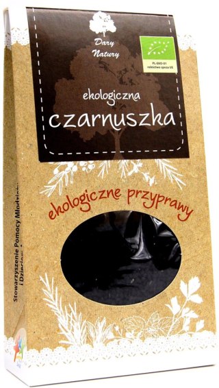 CZARNUSZKA BIO 50 g - DARY NATURY DARY NATURY - przyprawy i zioła