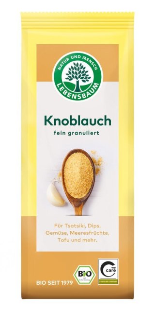 CZOSNEK GRANULOWANY BIO 70 g - LEBENSBAUM LEBENSBAUM (przyprawy, herbaty, kawy)