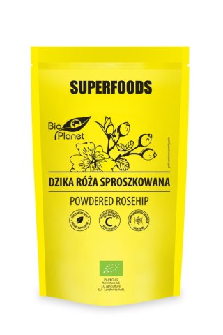 DZIKA RÓŻA SPROSZKOWANA BIO 150 g - BIO PLANET SUPERFOODS BIO PLANET - seria SUPERFOODS