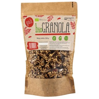 GRANOLA Z GOJI BEZ DODATKU CUKRÓW BEZGLUTENOWA BIO 320 g - PAPAGRIN PAPAGRIN (granole)