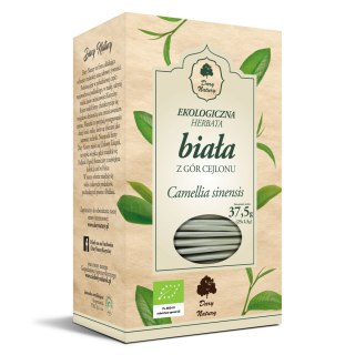 HERBATA BIAŁA CEJLOŃSKA BIO (25 x 1,5 g) 37,5 g - DARY NATURY DARY NATURY - herbatki
