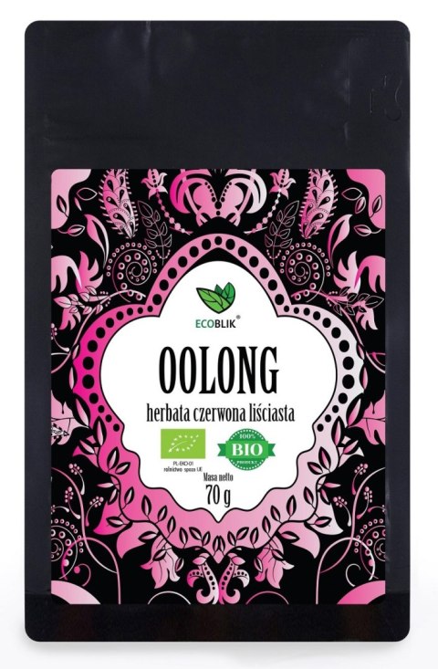 HERBATA CZERWONA LIŚCIASTA OOLONG BIO 70 g - ECOBLIK ECOBLIK (herbaty)