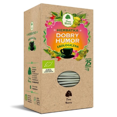 HERBATKA DOBRY HUMOR BIO (25 x 2 g) 50 g - DARY NATURY DARY NATURY - herbatki