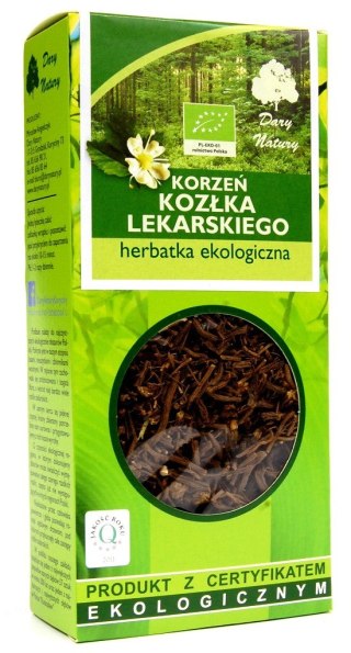 HERBATKA KORZEŃ KOZŁKA LEKARSKIEGO BIO 100 g - DARY NATURY DARY NATURY - herbatki