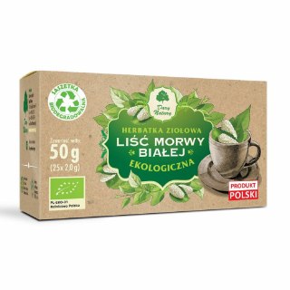 HERBATKA LIŚĆ MORWY BIAŁEJ BIO (25 x 2 g) 50 g - DARY NATURY DARY NATURY - herbatki