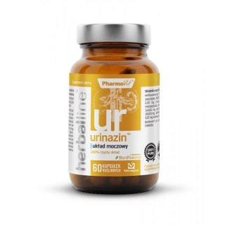 KAPSUŁKI NA UKŁAD MOCZOWY (URINAZIN) BEZGLUTENOWE 60 szt. - PHARMOVIT (HERBALLINE) PHARMOVIT (suplementy diety)