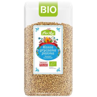 KASZA GRYCZANA PALONA BIO (POLSKA) 500 g - BIO RAJ BIO RAJ (100 % z Polski)