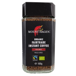 KAWA ROZPUSZCZALNA ARABICA/ROBUSTA FAIR TRADE BIO 100 g - MOUNT HAGEN MOUNT HAGEN (kawy)