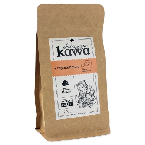 KAWA Z TOPINAMBURU Z KORZENIEM MNISZKA LEKARSKIEGO BIO 200 g - DARY NATURY DARY NATURY - inne