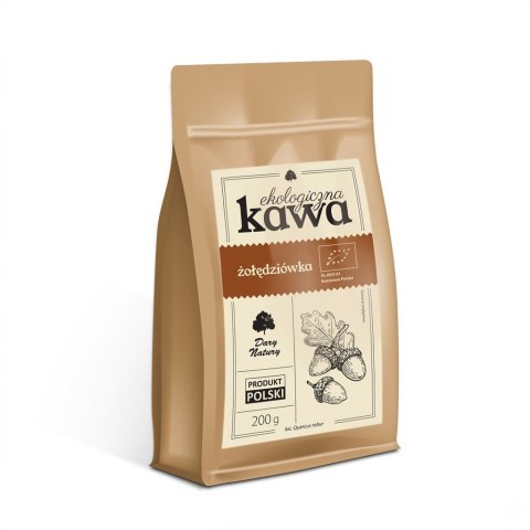 KAWA ŻOŁĘDZIÓWKA BIO 200 g - DARY NATURY DARY NATURY - inne
