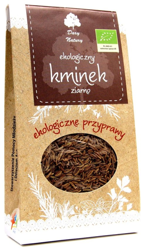 KMINEK ZIARNO BIO 60 g - DARY NATURY DARY NATURY - przyprawy i zioła