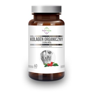 KOLAGEN RYBI Z DZIKĄ RÓŻĄ 60 KAPSUŁEK - SOUL FARM SOUL FARM (witaminy i ekstrakty)