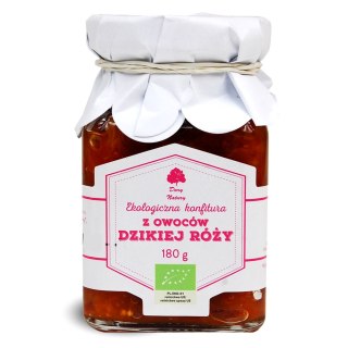 KONFITURA Z OWOCÓW DZIKIEJ RÓŻY BIO 180 g - DARY NATURY DARY NATURY - inne