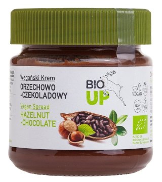 KREM ORZECHOWO - CZEKOLADOWY BEZGLUTENOWY BIO 190 g - ME GUSTO (BIO UP) ME GUSTO (krówki wegańskie, czekolady, wafelki)