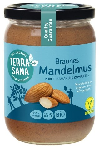 KREM Z MIGDAŁÓW PRAŻONYCH 100 % BIO 500 g - TERRASANA TERRASANA (kremy, makarony, sosy sojowe, inne)