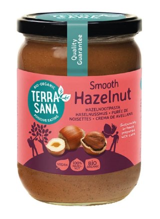KREM Z ORZECHÓW LASKOWYCH PRAŻONYCH 100 % BIO 500 g - TERRASANA TERRASANA (kremy, makarony, sosy sojowe, inne)