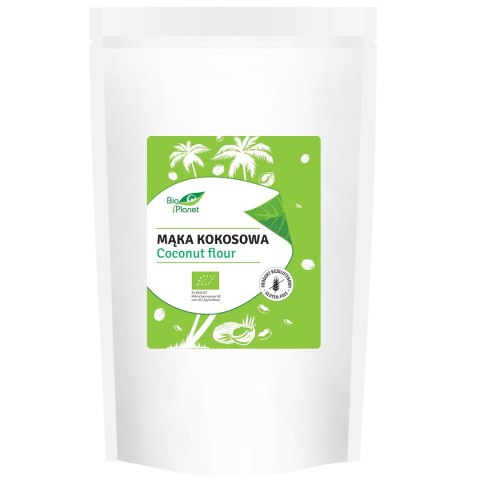 MĄKA KOKOSOWA BEZGLUTENOWA BIO 600 g - BIO PLANET BIO PLANET - seria MĄKI I SKROBIE