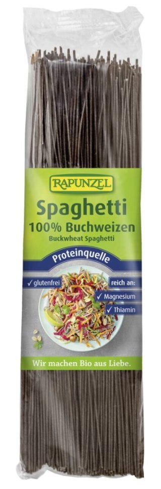 MAKARON (GRYCZANY) SPAGHETTI BEZGLUTENOWY BIO 250 g - RAPUNZEL RAPUNZEL (makarony, czekolady, oleje, kremy orz.)