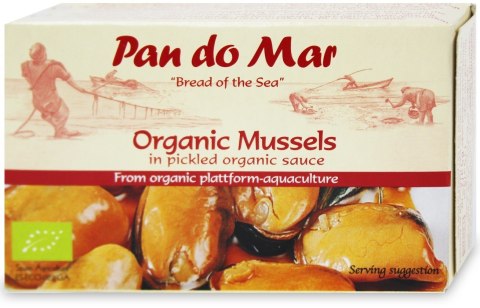 MAŁŻE MARYNOWANE BIO 115 g (85 g) - PAN DO MAR PAN DO MAR (rybołówstwo zrównoważone)
