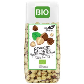 ORZECHY LASKOWE BLANSZOWANE PRAŻONE BIO 100 g - BIO PLANET BIO PLANET - seria PRZEKĄSKI