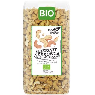ORZECHY NERKOWCA PRAŻONE I SOLONE BIO 350 g - BIO PLANET BIO PLANET - seria PRZEKĄSKI