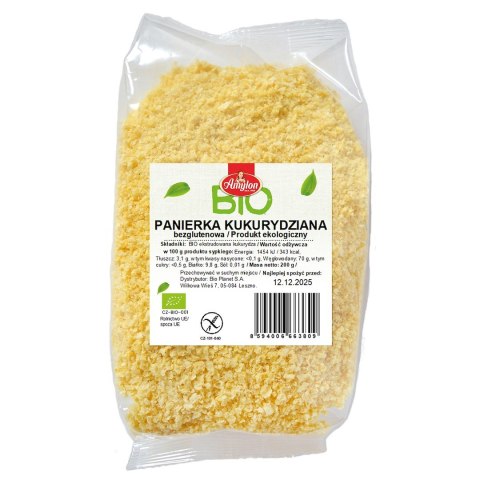 PANIERKA KUKURYDZIANA BEZGLUTENOWA BIO 200 g - AMYLON AMYLON (budynie, galaretki,kisiele,cukry, skrobie