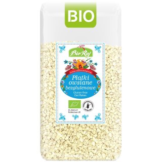 PŁATKI OWSIANE BEZGLUTENOWE BIO (POLSKA) 350 g - BIO RAJ BIO RAJ (100 % z Polski)