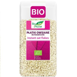 PŁATKI OWSIANE BŁYSKAWICZNE BIO 300 g - BIO PLANET BIO PLANET - seria RÓŻOWA (płatki, otręby, musli)