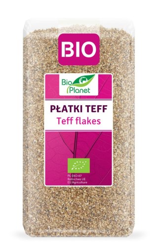 PŁATKI TEFF BIO 300 g - BIO PLANET BIO PLANET - seria RÓŻOWA (płatki, otręby, musli)