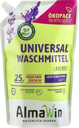 PŁYN DO PRANIA UNIWERSALNY LAWENDOWY ECO 1,5 L (23 PRANIA) - ALMAWIN ALMAWIN (środki czystości)