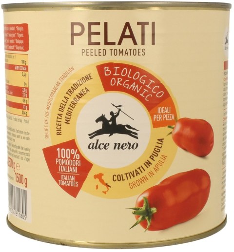 POMIDORY PELATI BIO 2,5 kg (1,5 kg) - HORECA (ALCE NERO) HORECA BIO - pozostałe