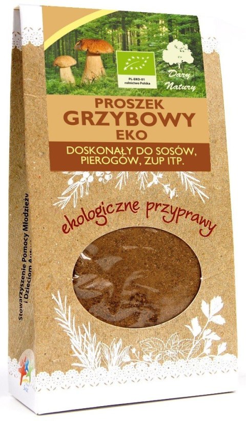 PROSZEK GRZYBOWY BIO 50 g - DARY NATURY DARY NATURY - przyprawy i zioła