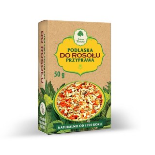 PRZYPRAWA DO ROSOŁU BEZGLUTENOWA (PODLASKA) 50 g - DARY NATURY DARY NATURY - przyprawy i zioła