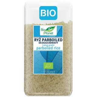 RYŻ PARBOILED DŁUGOZIARNISTY BIO 500 g - BIO PLANET BIO PLANET - seria NIEBIESKA (ryże, kasze, ziarna)