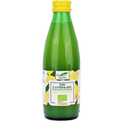 SOK Z CYTRYN NFC 100 % BIO 250 ml - BIO PLANET BIO PLANET - seria SOKI I ZAKWASY