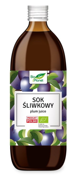 SOK ZE ŚLIWEK NFC BIO 500 ml - BIO PLANET BIO PLANET - seria SOKI I ZAKWASY