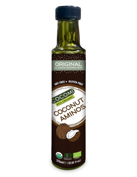 SOS KOKOSOWY AMINOS BEZGLUTENOWY BIO 250 ml - COCOMI COCOMI (wody kokosowe, oleje kokosowe, śmietanki)