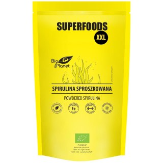 SPIRULINA SPROSZKOWANA BIO 600 g - BIO PLANET SUPERFOODS BIO PLANET - seria SUPERFOODS